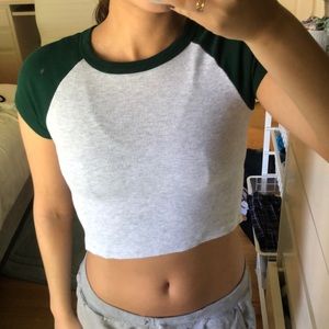 Brandy Melville Crop Tee